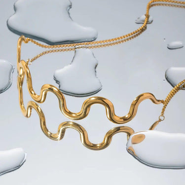 Golden Suncrest Necklace